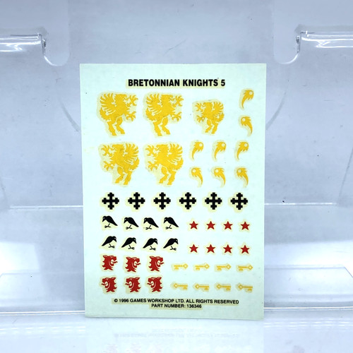 Bretonnian knights transfer - bretonnian,