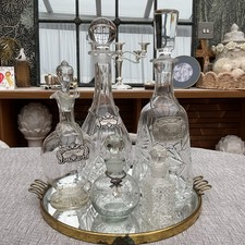 Antique Tray and Decanter’s