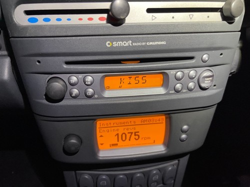 Smart roadster trip computer - smart,