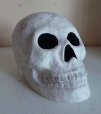 Large Life Size Replica Human Skull Gothic Halloween Season Decoration Halloween