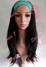 W53 Jet Black 3/4 Hair Fall