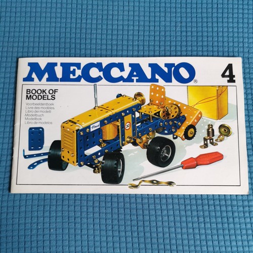Meccano vintage book models - vintage,