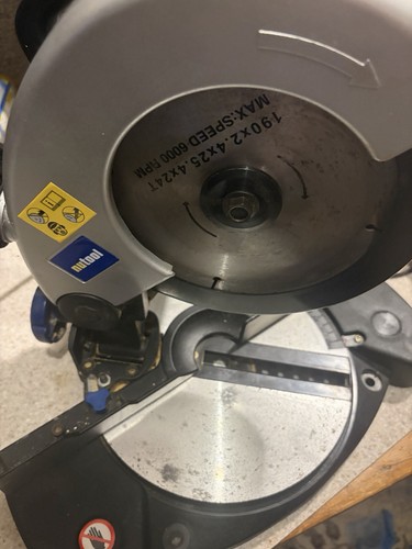 Nutool mitre saw good clean - mitre,