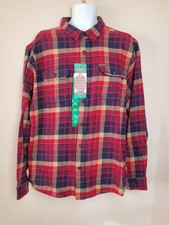Mens orvis red flannel shirt - mens,