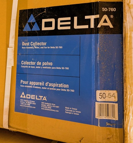 Delta 760 dust collector - delta, 50-760
