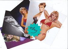 POSTFREE - 5 Photo Set D - Beautiful Former Glamour Model & Singer SAMANTHA FOX