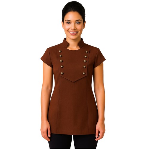 Womans salon tunic - tunic, spa