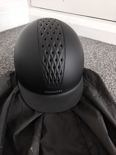 Fouganza horse riding helmet - riding,