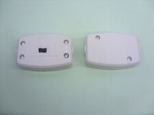 2 OF  WHITE  13AMP  3  CORE FLEX / CABLE  TERMINAL  LINE   CONNECTORS 