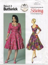 Butterick Sewing Pattern 6412