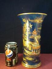 Stunning Antique  W & R Carlton Ware Barge Chinoiserie  Design  2519 Large  Vase