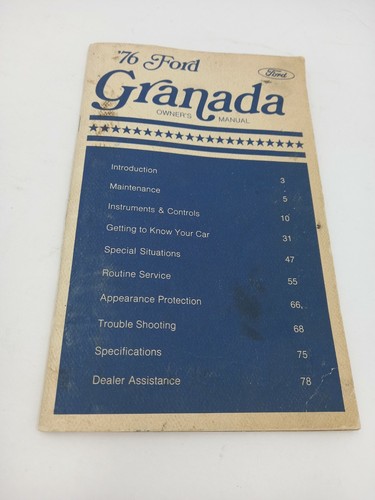 1976 ford granada owners - 1976,