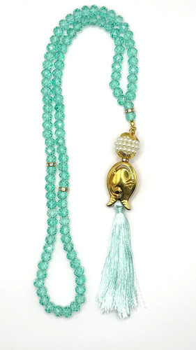 100 beads crystal tasbeeh - 100,