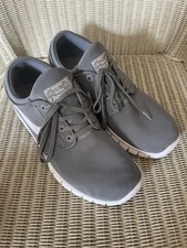 Mens Nike 2015 Trainers SB Stefan Janoski Max Wolf Grey Skater Shoes Size UK 8.