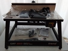 TREND CRT MK3 CRAFTPRO ROUTER TALE WITH ACCESSORIES & MANUAL  -  TABLE UNUSED