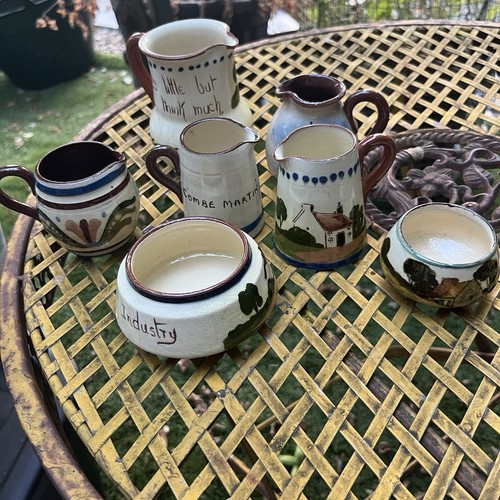 6pc vintage watcombe torquay - vintage,