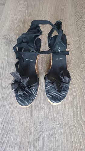 Aldo black polka dot - black,