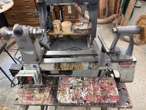 Axminster woodturning lathe