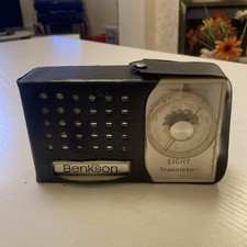 Benkson Vintage 1960s Transistor Radio.Working Of Sorts.