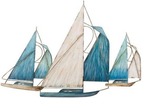Metal sailboat wall decor - decor, 41