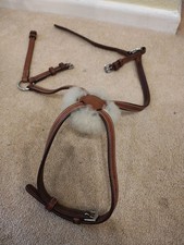 FIGURE 8 GRACKLE FIGURE 8 LEATHER Nut Brown Anatomical Headpiece Bridle
