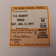 TICKET STUB-LIVERPOOL V