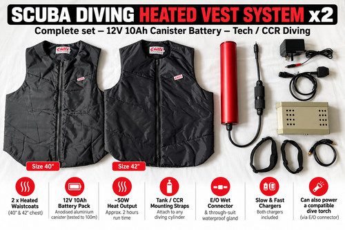 Scuba diving heated - scuba,