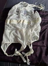 Brand New Ann Summers White Darrah Cami Suspender Size Small 8-10