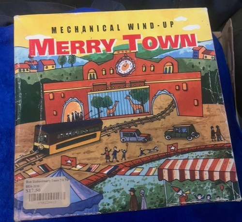 Pristine retro merry town - retro, "merry