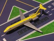 Rev Yellow 727 Plane – Diecast Toy Aircraft VAV Airlines – Used Excellent