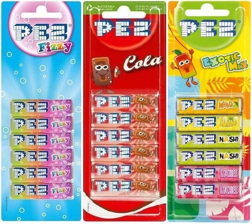 Pez refills fizzy exotic - fizzy, 1x