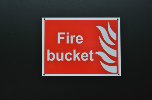 Fire bucket equipment - bucket,