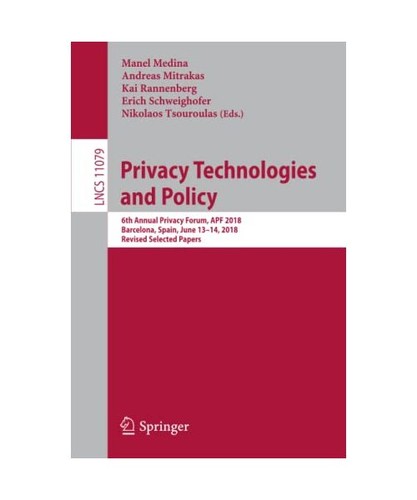 Privacy technologies and - technologies,