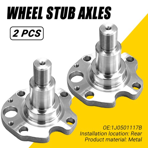 Rear wheel stub - wheel, axles