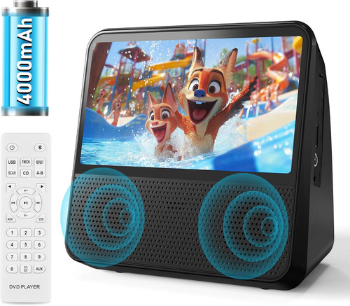 Portable dvd player with - dvd,