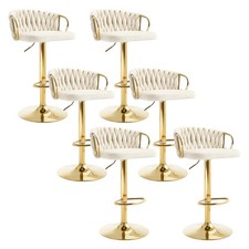 1/2/4/6x Breakfast Bar Stool