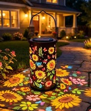 NEW Sunflower Solar Lantern