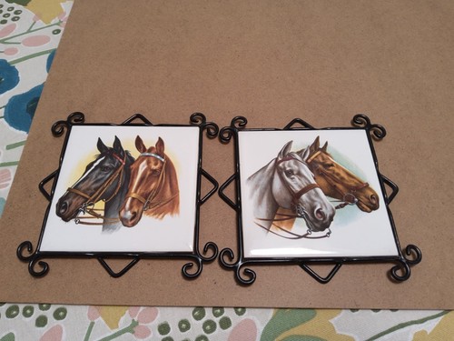 Johnson two vintage horse - h&r,