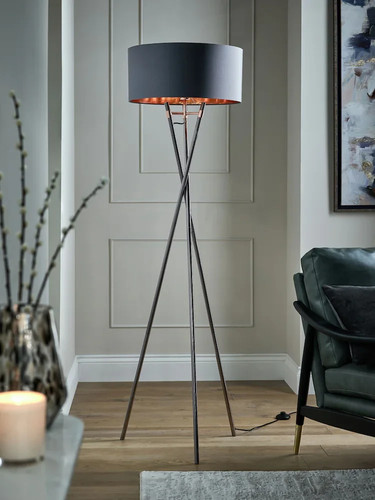 Next grey rico - floor, lamp.