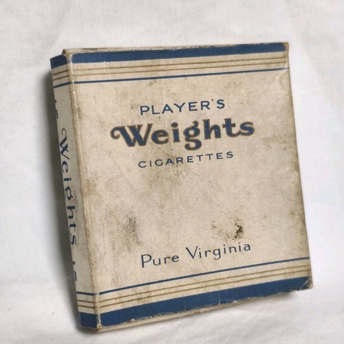 Players weights cigarette box - weights,