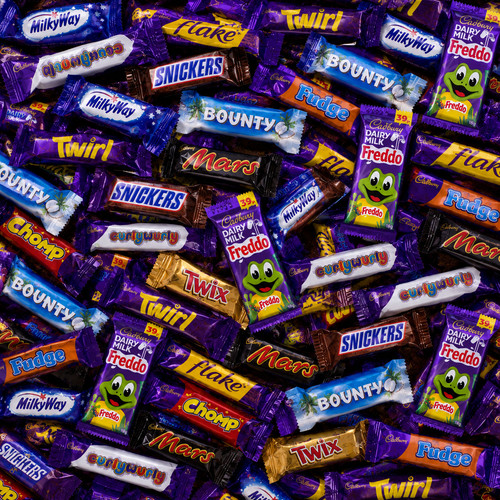 Assorted fun size chocolate - assorted,