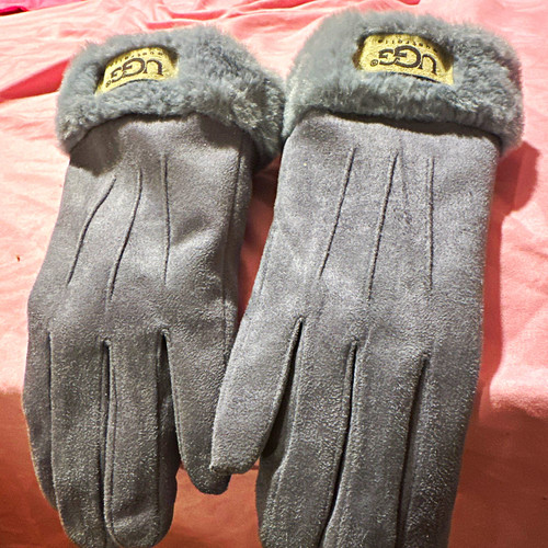 Ugg women grey suede wrist - ugg,