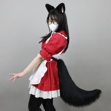 Faux Fur Fox Wolf Ears