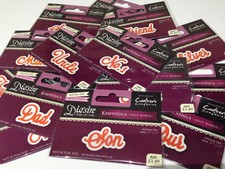 CRAFTERS COMPANION Die'sire ONLY WORDS Dies Diesire FAMILY RELATIONS SENTIMENTS