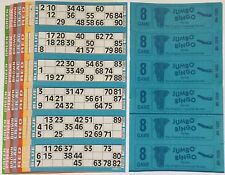 750 8 PAGE GAMES JUMBO BINGO TICKETS 6 TO VIEW JUMBO BINGO BOOKS