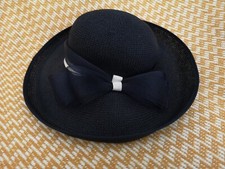 Womens Dark Blue Occasion Hat