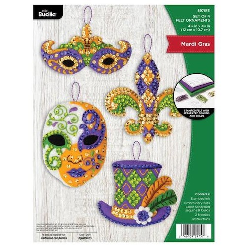 Bucilla felt ornaments - bucilla,