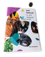 Programme Just Festival Edinburgh Scotland Vintage ra