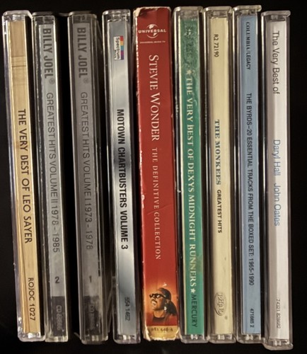 X10 assorted best s job - assorted, cd's