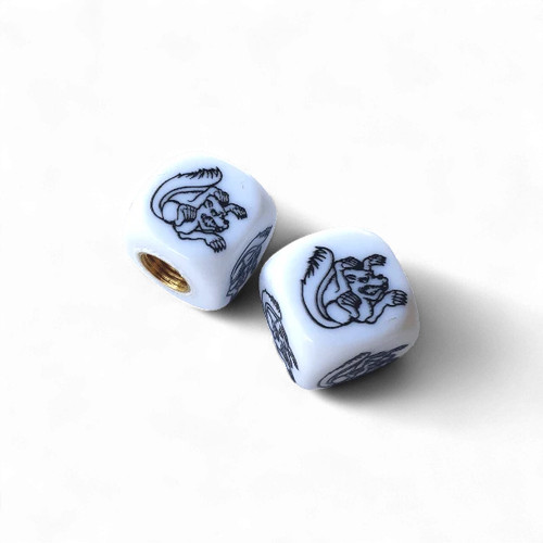 Mongoose maurice logo - mongoose, dice